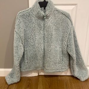 Garage size small fleece jacket